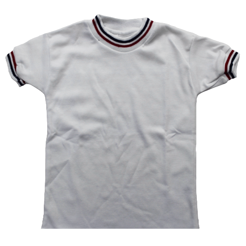 Playera Cuello Redondo Bicolor